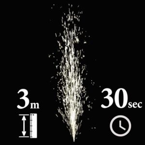Συντριβάνι 3m 30sec ψυχρό και άκαπνο υψηλής ποιότητας από την Tropic