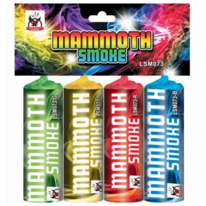 Καπνογόνα smoke mammoth (4 Τεμάχια) συσκευασία όλα τα χρώματα 