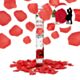 Confetti cannon with Rosepedal red 60cm (1 pc) 