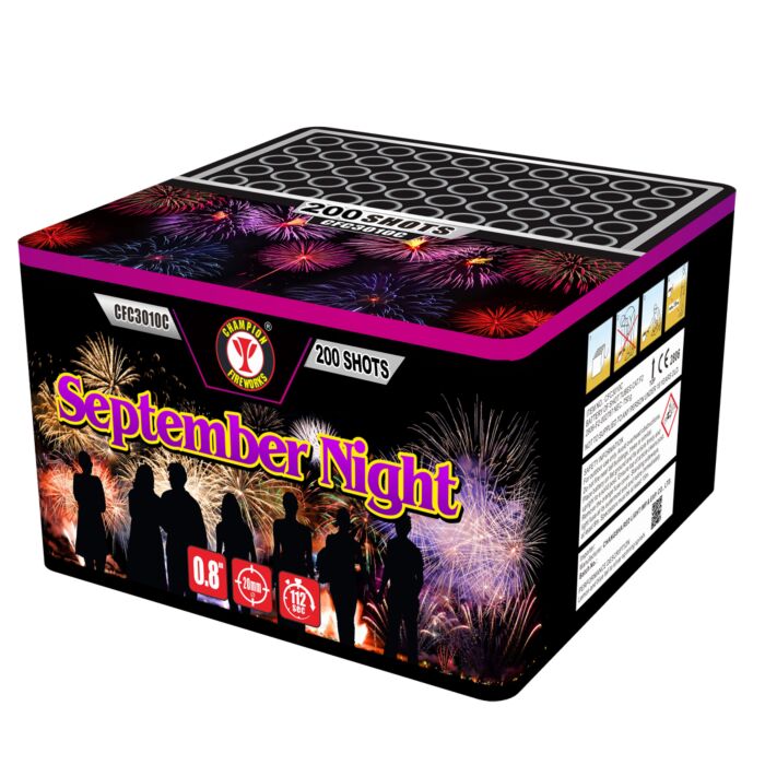 Πυροτεχνήματα 200 βολών September Night CFC3010C