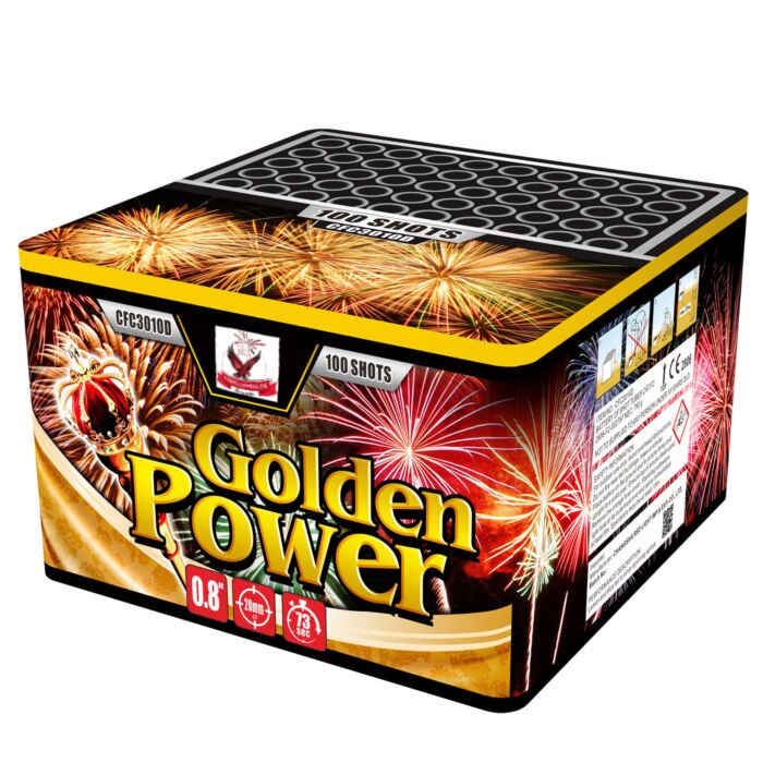 Πυροτεχνήματα 100 βολών Golden Power CFC3010D