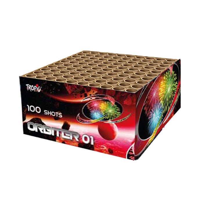 Πυροτεχνήματα 100 εναέριων βολών ΤΒ180 | Orbiter 01 |Tropic
