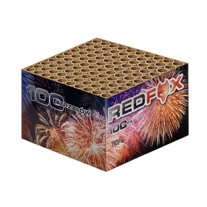 Πυροτεχνήματα 100 βολών TB125 Redfox Tropic