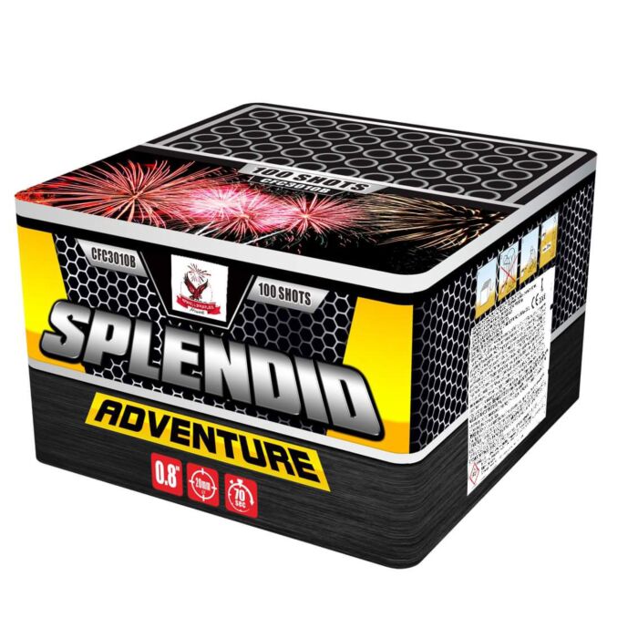 Πυροτεχνήματα 100 βολών Splendid Adventure CFC3010B