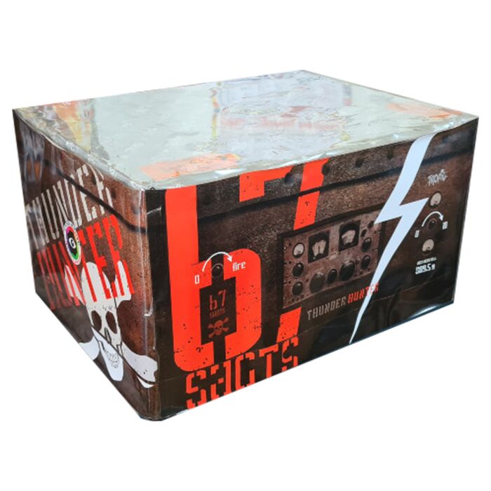Πυροτεχνήματα 67 βολών TB185 Thunder Hunter