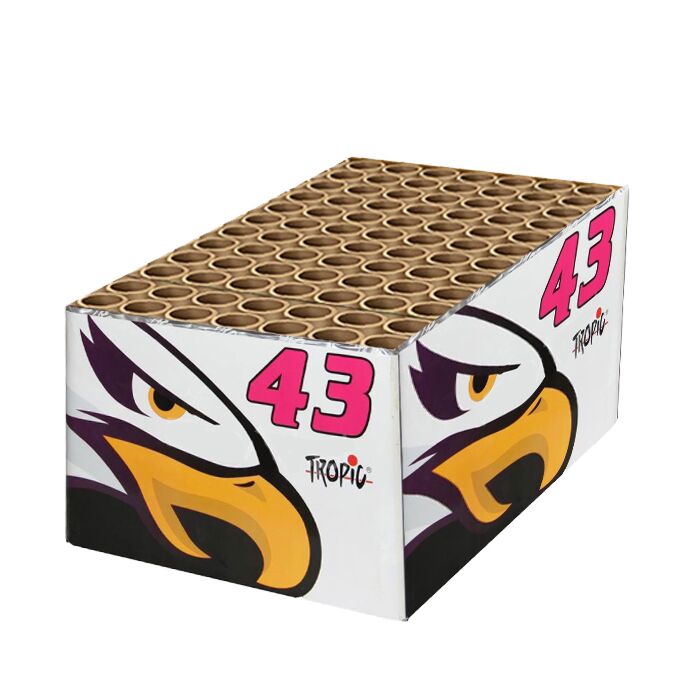 Πυροτεχνήματα 88 βολών TW43 Eagle Tropic