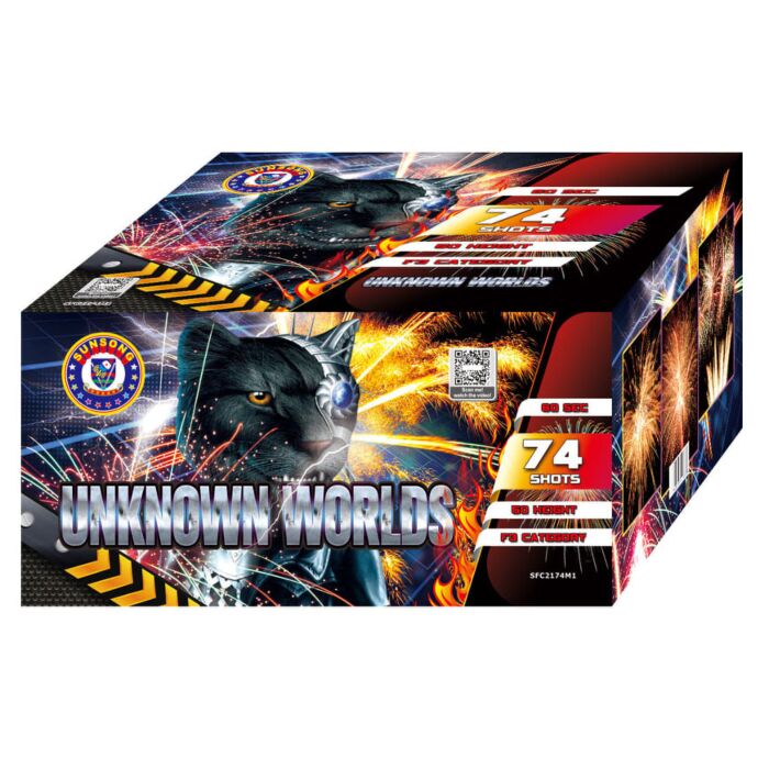 Πυροτεχνήματα 74 βολών Unknown World SFC2174M1