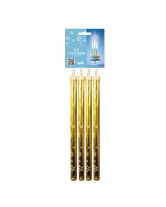 Επιτραπέζιο συντριβάνι πυρσός τούρτας TF1 XL 27cm (90 δευτερόλεπτα) 4 τεμάχια