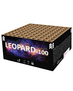 Πυροτεχνήματα Leopard 100 εναέριες βολές