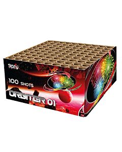Πυροτεχνήματα 100 εναέριων βολών ΤΒ180 | Orbiter 01 |Tropic