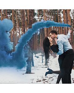 Color smoke blue Mr Smoke 1- Gender Reveal bomba-gr