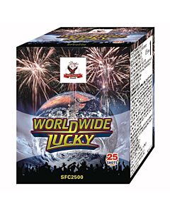 Fireworks 25 shots Worldwide lucky SFC2500