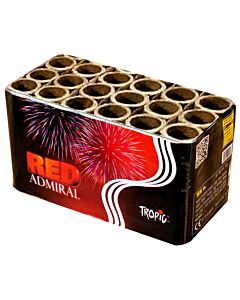 Πυροτεχνήματα 18 βολών TB16 Red Admiral Tropic
