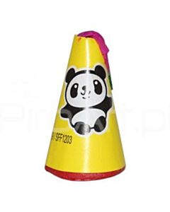Συντριβάνι φωτιάς Panda σε κωνικό σχήμα |Τιμή τεμαχίου bomba-gr