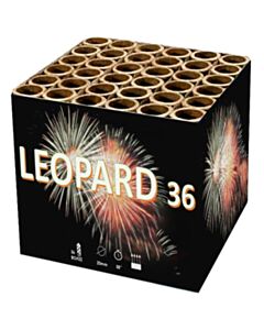 Πυροτεχνήματα Leopard 36 εναέριες βολές bomba-gr