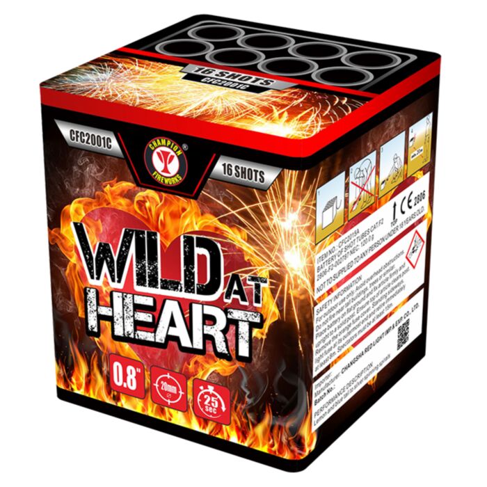 Πυροτεχνήματα με 16 Βολές - Κωδικός CFC2001C Wild At Heart