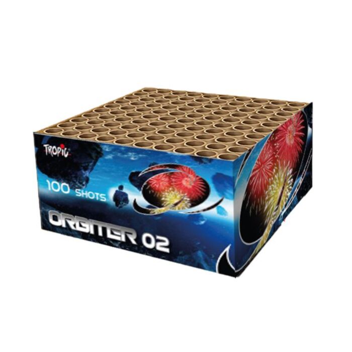 Πυροτεχνήματα 100 βολών TB181 | Orbiter 02 |Tropic bomba-gr