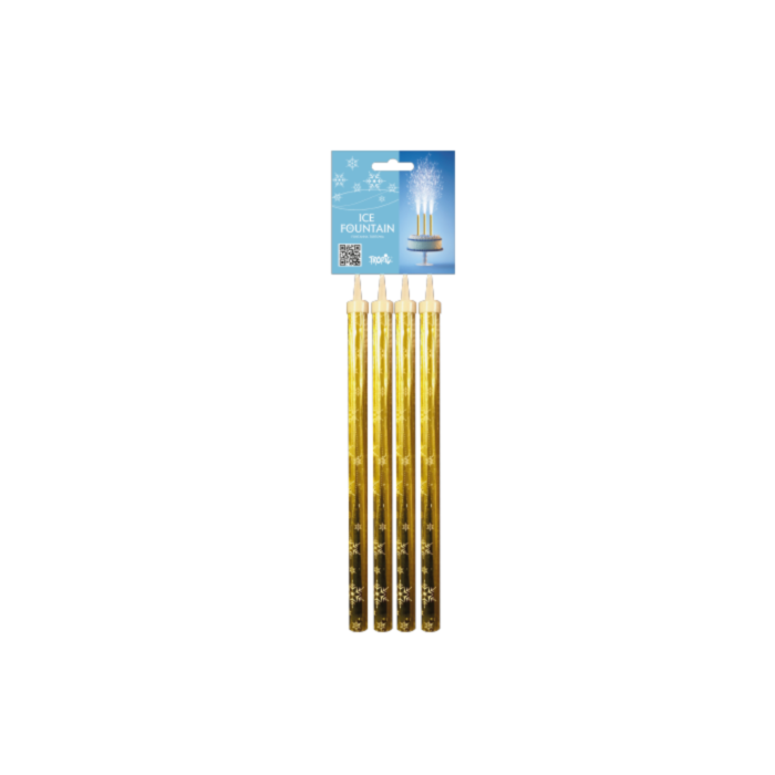 Επιτραπέζιο συντριβάνι πυρσός τούρτας TF1 XL 27cm (90 δευτερόλεπτα) 4 τεμάχια bomba-gr