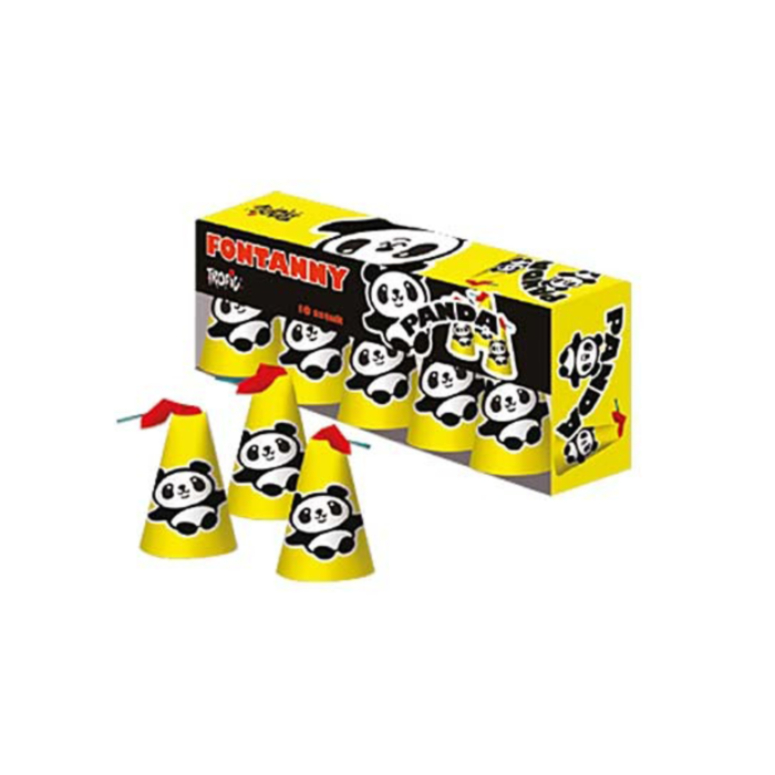 Ηφαίστειο Panda,  6 τεμάχια bomba-gr